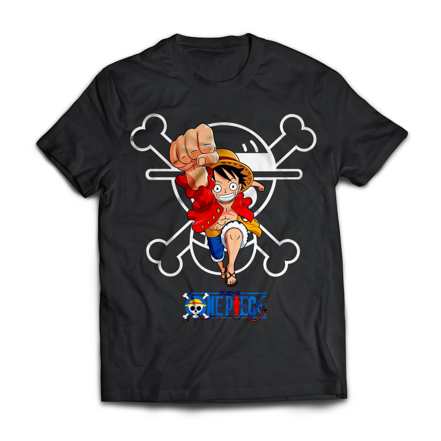 Playera Luffy en Pose - One Piece Sublimada DTG