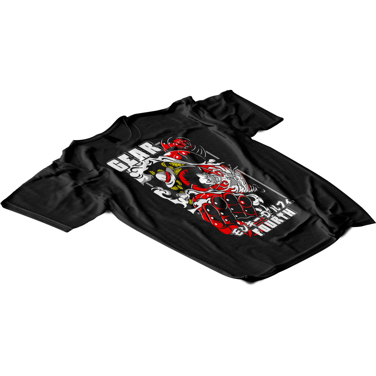 Playera Luffy Gear 4 Attack - One Piece Sublimada DTG