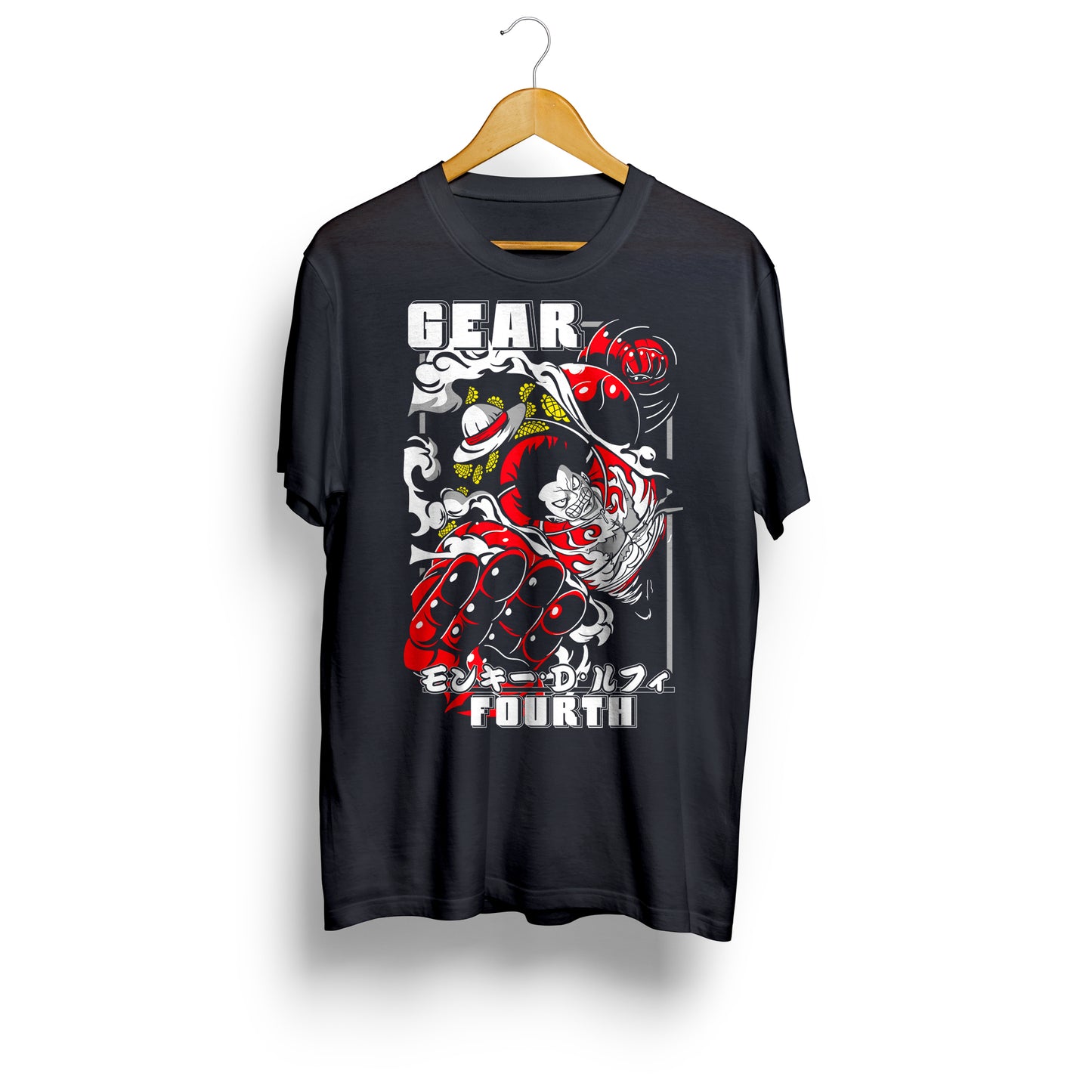 Playera Luffy Gear 4 Attack - One Piece Sublimada DTG