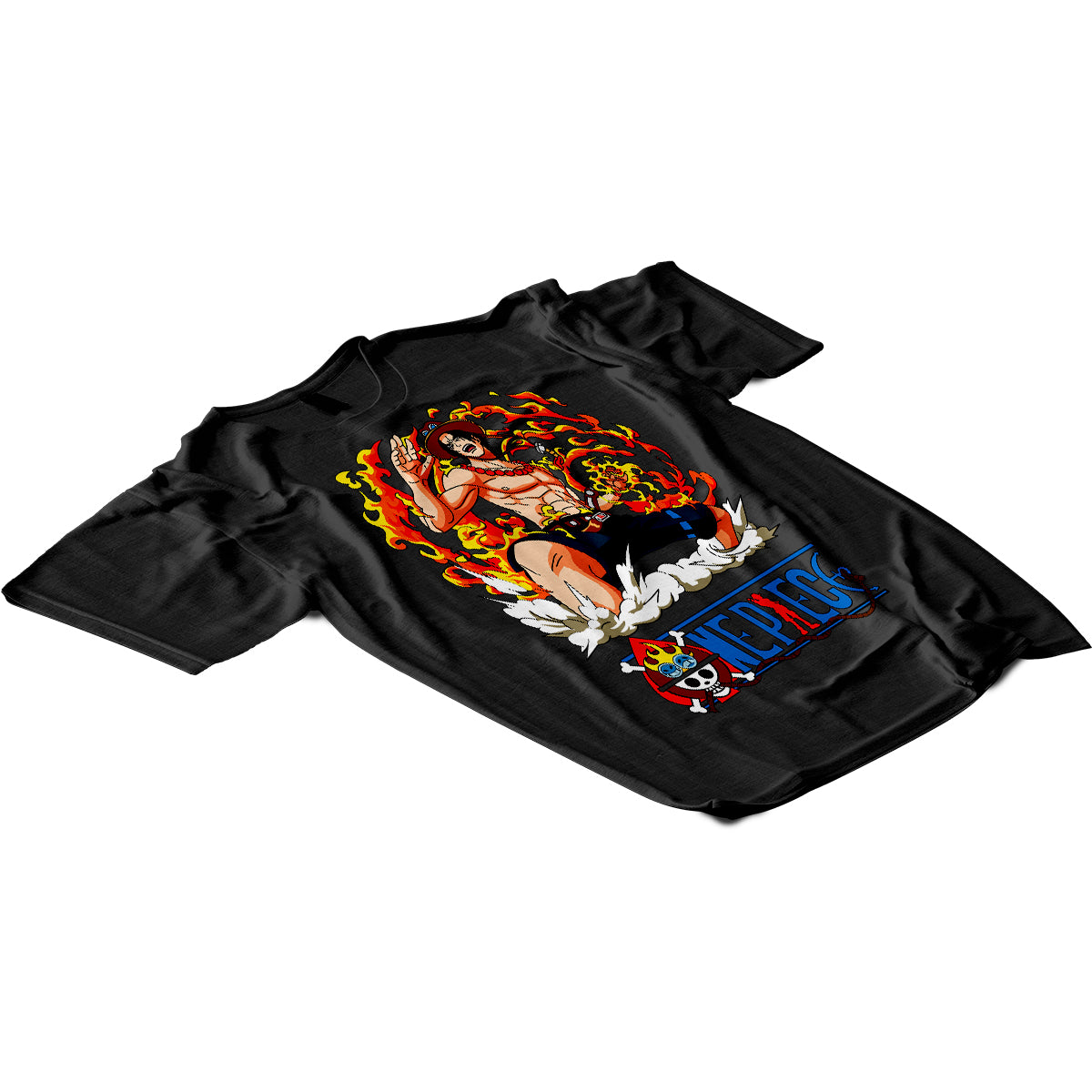 Playera Ace en Pose - One Piece Sublimada DTG