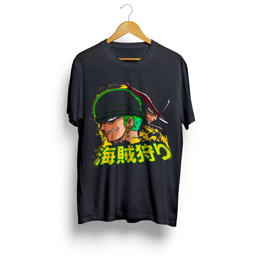 Playera Zoro vs Mihawk - One Piece Sublimada DTG