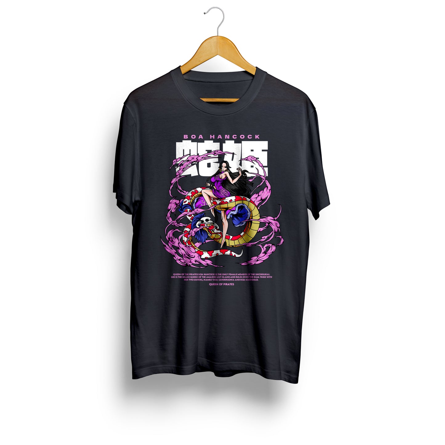 Playera Boa Hancock Descripción - One Piece Sublimada DTG