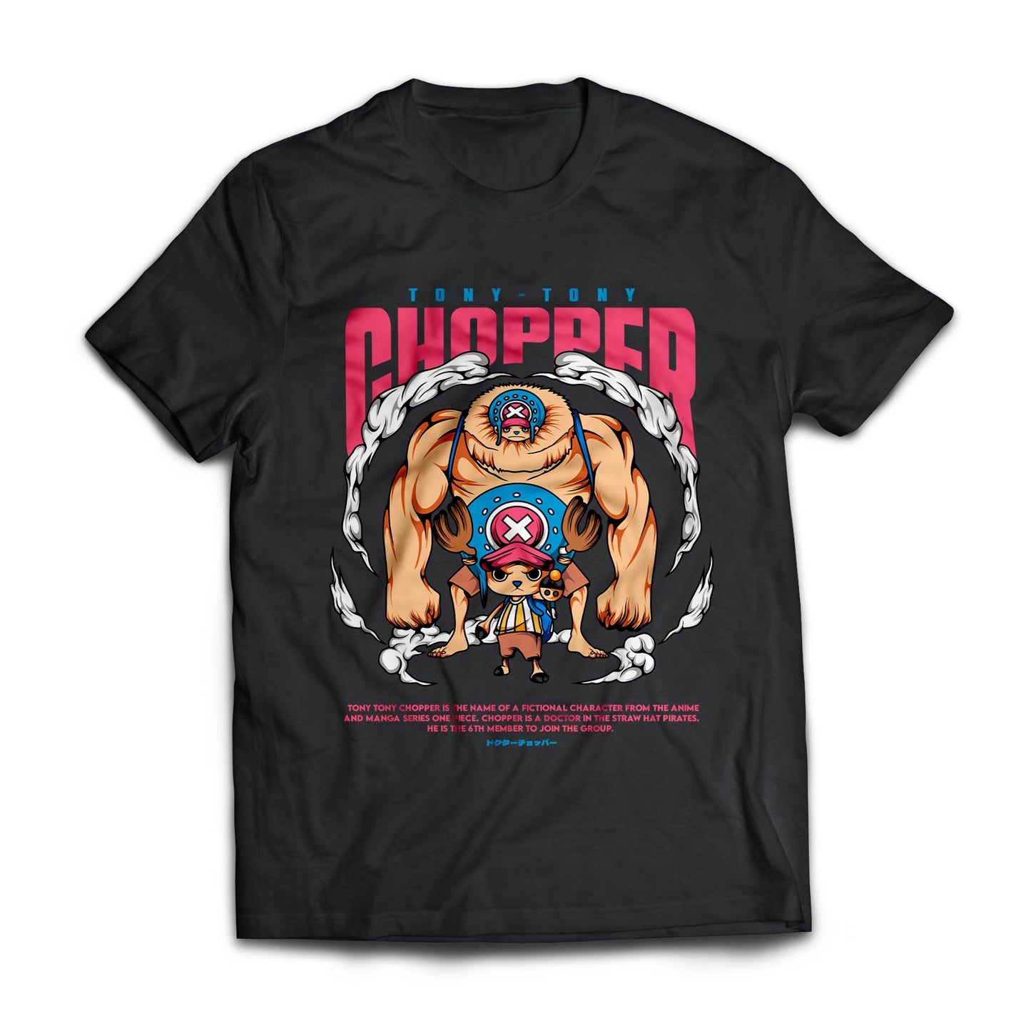 Playera Chopper Descripción - One Piece Sublimada DTG