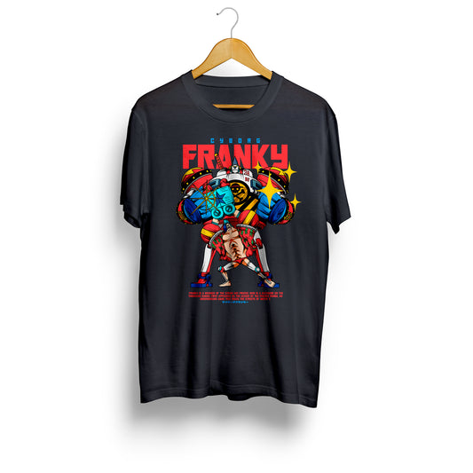 Playera Cyborg Franky Descripción - One Piece Sublimada DTG