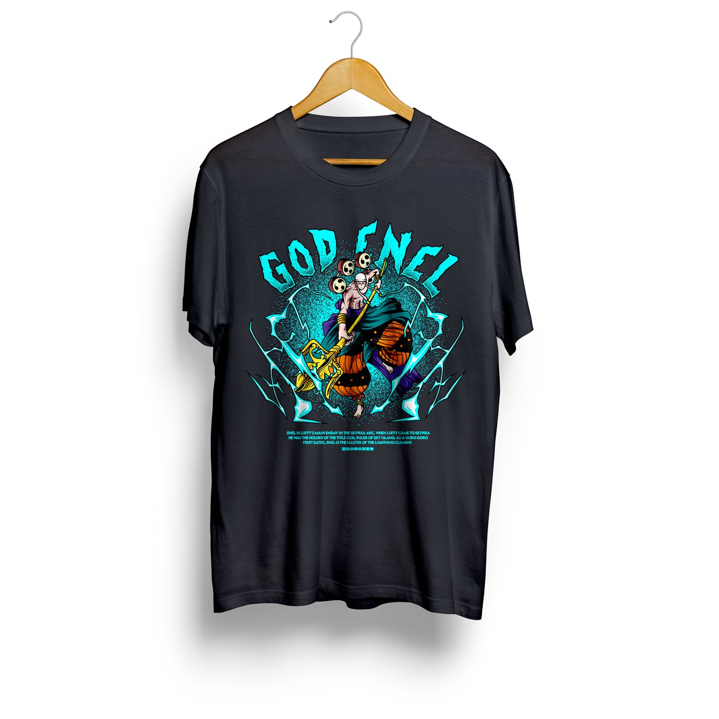 Playera Good Enel Descripción - One Piece Sublimada DTG