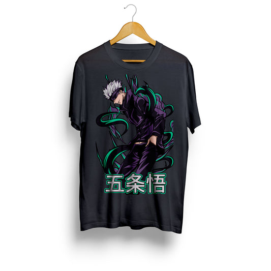 Playera Gojo Geto en Pose - Jujutsu Kaisen Sublimada DTG